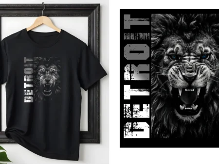 Premium 60% cotton, 40% polyester short-sleeve T-shirt