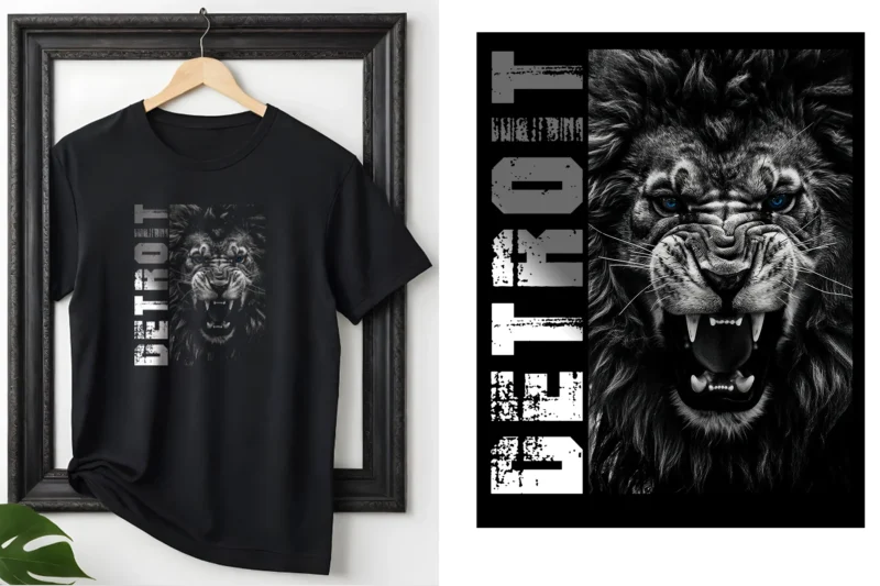 Premium 60% cotton, 40% polyester short-sleeve T-shirt