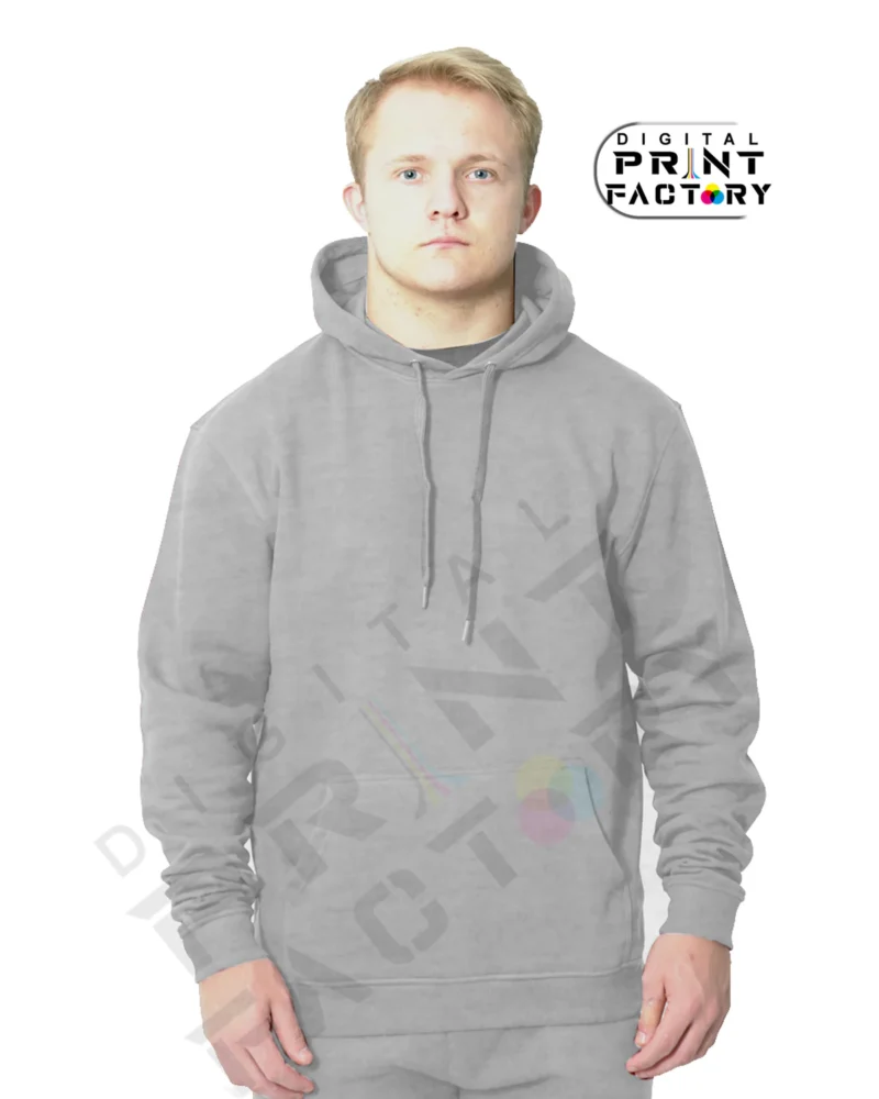 UBA Unisex 10oz Ecosmart 60/40 Pullover Hooded Sweatshirt. - Image 8