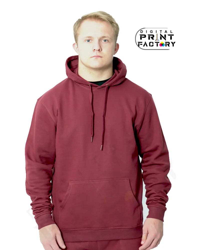 UBA Unisex 10oz Ecosmart 60/40 Pullover Hooded Sweatshirt. - Image 6