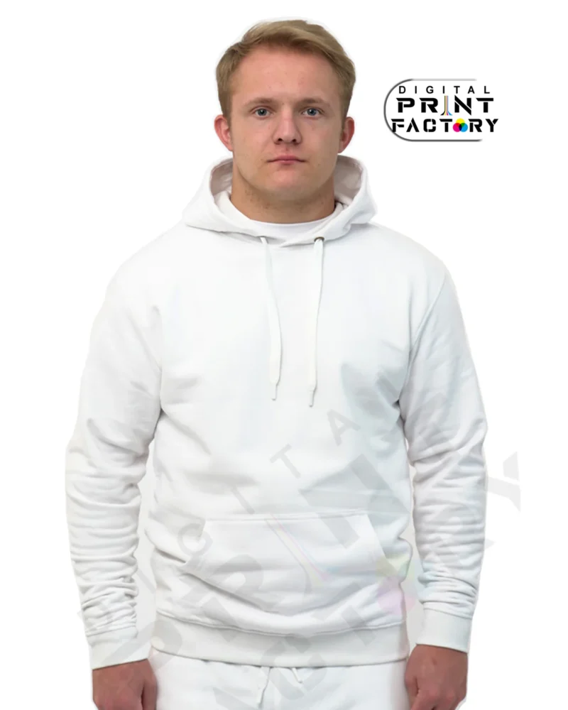 UBA Unisex 10oz Ecosmart 60/40 Pullover Hooded Sweatshirt. - Image 3